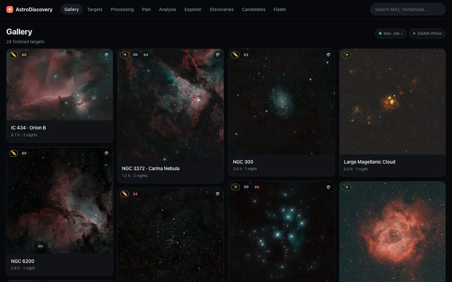 AstroDiscovery screenshot